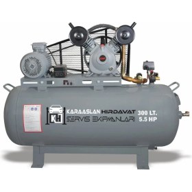 Resim Krs Kompresör 300 Litre 8 Bar 5,5 Hp 