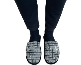 Resim Kışlık Erkek Ev Terliği SİYAH 