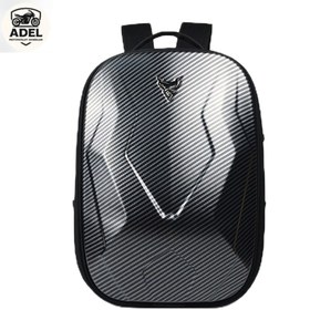 Resim Motocentric Karbon Kapaklı Su Geçirmez Sırt Çantası 