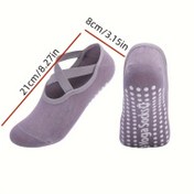 Resim 1 Çift, Kadınlar için Kaymaz Yoga Çorapları, Kaymaz Çapraz Askılı Spor Çorapları, Pamuk Çoraplar, Yoga Bale Pilates için Ekstra Tutuş, Çok Amaçlı Spor Eğitimi, vb. için Spor ve Outdoor Ürünleri > Fitness, Eğitim Ürünleri > Yoga Ürünleri > Giyim > Erkek Yoga Giysileri > Erkek Yoga Çorapları 