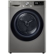 Resim RH10V9PV2W 10 Kg Dual Inverter Isı Pompalı ve Thinq Wi-Fi Özellikli Gri Kurutma Makinesi LG