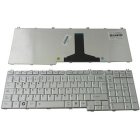 Resim Toshiba Uyumlu Satellite A500-1H0, A500-1H3 Notebook Klavyesi (Gri Tr) 