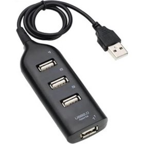Resim Afzelia 4 Port USB Çoğaltıcı Çoklayıcı Hub USB 2.0 Çoklama Pc Laptop 