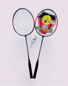 Resim Badminton Raketi Set 2 Raket 1 Top Çantalı 