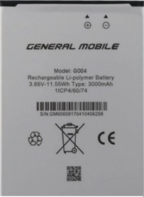 Resim Senalstore General Mobile Discovery Gm6/gm6 Life Uyumlu Pil Batarya 