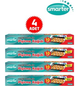 Resim SMARTER 4 Paket Yağlı Pişirme Kağıdı 10 Lu X 4 