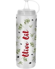 Resim -şeffaf Kapaklı Sızdırmaz Yağlık Sosluk Şişesi Plastik Yağdanlık 400 Ml Desensiz 0 