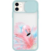 Resim Gritty iPhone 11 Uyumlı Kamera Lens Korumalı Baskı Tasarımlı Telefon Kılıfı 