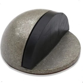 Resim Nzb Yarımay Kapı Stoperi Tamponu Yapışkanlı Metal Kapı Stopu A.gümüş 