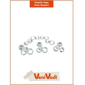 Resim Venivodi 8 Adet Şeffaf Kapı Stoperi Kapı Kolu Tamponu 