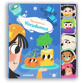 Resim Öğreniyorum: Vücudumuz (Flaplı Kitap) 