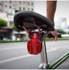 Resim Biologic Taillight Sele Bağlantılı Bisiklet Arka Stop Siyah 