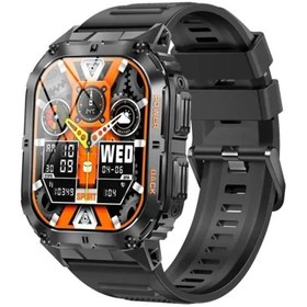 Resim haino teko germany Haino Teko Watch Ultra 3 Amoled Ekran WaterProof 3 Kordonlu Akıllı Saat Titanyum Grey 