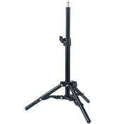 Resim Yaleker Profesyonel Fotoğraf Ve Canlı Yayın Aydınlatma Standı - 50cm Tripod + E27 Başlık 