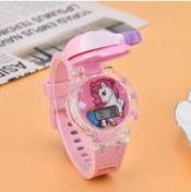 Resim Sunshine022 Parlak Rainbow Unicorn Çocuk Müzikli Elektronik Led Kadranlı Kol Saati Diğer 