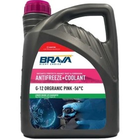 Resim Organik 3 Lt G-12 Antifriz Pembe -56 C Pembe 