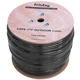 Resim FRISBY FNW-CAT624 305M DIŞ MEKAN 0.58MM 23AWG CAT6 