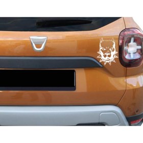 Resim shop TUĞRA pitbull sticker renk seçeneği mevcuttur ürün 10 cm 
