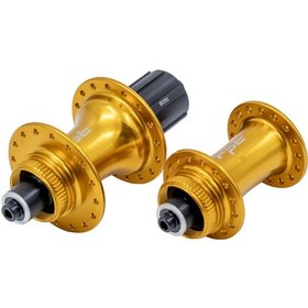 Resim Shimano Raptor Ön/arka Göbek Seti Qr+sokma Mil 8-11v 32d C.lock Sarı 220237 Siyah 