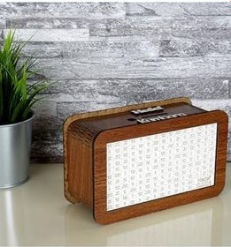 Resim Entude Parabox 10.000 TL Hedef Kumbarası - Ahşap Para Biriktirme Hedef Kutusu 