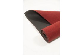 Resim Karmat Paspas, Halılı Paspas, Yolluk Paspas, Protokol Rulo Halılı Paspas, 90 Cm.-Bordo 