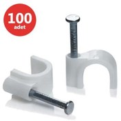 Resim Şehrazar Karya Kroşe 7 Numara 16 Mm Beton Çivili (4X10) 100'Lü Paket 