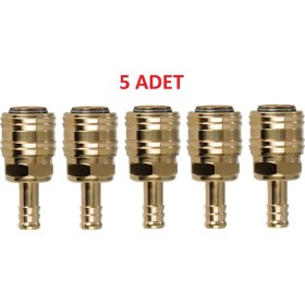 Resim Mab Stoper Hortum Gövde 10MM. 5 Adet (Stoper Hortum Hava Jakı) (Kompresör Uç) (Hava Valfi) 