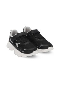 Resim Slazenger PARIS Çocuk Cırt Cırtlı Siyah Sneaker 