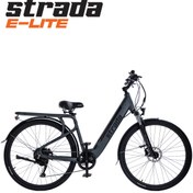 Resim Strada E-Lite 28 inç 13 Ah 250 W Gizli Batarya Hidrolik Fren City Elektrikli Bisiklet 