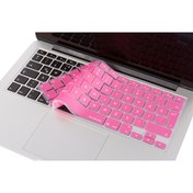 Resim Açık Pembe Klavye Kılıfı Macbook Klavye Koruyucu Air Pro Türkçe Q (eski Usb'li Model 2008/2017) Uyumlu McStorey