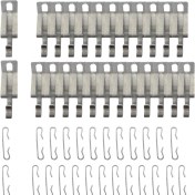 Resim Explosion1 Çatı Beyin Edin Isı Kablo Klipsleri 50 Pcs Isı Kablosu Çatı Klipsleri ve Ara Kişiler Kiti Çatı Klipsleri Kiti Açık Kablo Klipsleri (Yurt Dışından) 