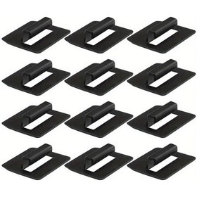 Resim Topnotch 12 Adet Tesla Model Y Ve 3 Güneşlik Perde Klipsi Ve Bağlantı Elemanı 