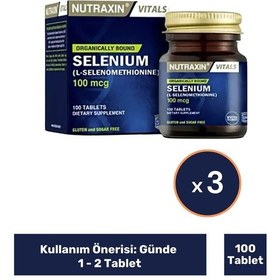 Resim Selenium 100 Mcg 100 Tablet X 3 Adet 