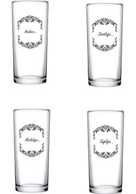 Resim Paşabahçe 4'lü Muhabbet Iyi Dilek Rakı Bardağı 200 Cc 