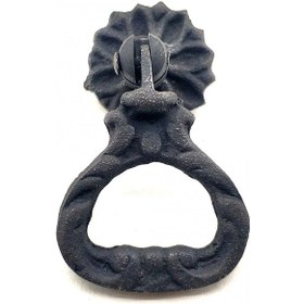 Resim Antika Tarz Dekoratif Pirinç Kalp Sarkaç Mobilya Kulbu - 25 Mm, Oksit Çok Renkli 