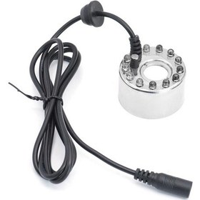 Resim 12 Ledli Nem Nozülü Soğuk Buhar 24v Işıklı Adaptör Hariç 
