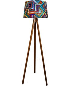 Resim Lambada Masif 3 Ayaklı Lambader ( Sarmal Desen/Masif 3 Ayak ) 