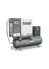Resim Hava Kompresörü Depo Üstü Vidalı 15hp 500lt Gpv15a 