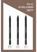 Resim Dream Eyes Eyeliner 3 Lü Göz Kalemi Set No:401-425-407 0 
