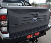 Resim Ford Ranger T7 Bagaj Kapağı Kaplama Ranger Yazılı Mat Siyah 