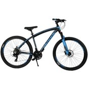 Resim Ümit Bisiklet Ümit Camaro 27.5 Jant 21 Vites Mekanik Disk Fren 18" Kadro Siyah Mavi Erkek Dağ Bisikleti 