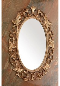 Resim Dekoratif Salon Aynası Gold 