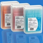 Resim 200 adet Çift Uçlu Aralıklı Fırçalar - Derin Temizlik için Taşınabilir, Tek Kullanımlık Hijyenik Diş Seçenekleri, Seyahat Dostu, Polyester Malzeme, Lezzetsiz, Temel Ağız Bakımı Aracı, Seyahat Diş Bakımı | Taşınabilir Diş Fırçaları | Dayanıklı Diş Fırçaları, Diş Fırçası Tutucu 