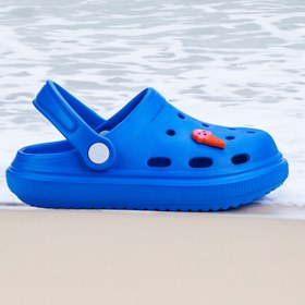 Resim Kiko Kids Bester Eva Plaj Havuz Okul Kreş Erkek Çocuk Terlik Saks Mavi 