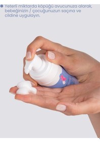 Resim Bade Natural Nemlendirici Bebek Köpük Şampuan Doğal 100 ML 