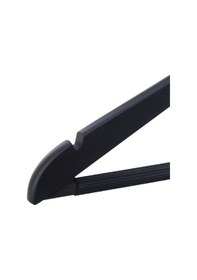 Resim Nyn Ahşap Askı Şık Barlı Elbise Pantolon Askısı Siyah Renk 4 Ade 