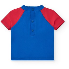 Resim Tuc Tuc Yazlık Erkek Çocuk UV Korumalı T-Shirt Mayo Mavi - Mavi / 2 Yaş 
