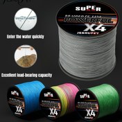 Resim 4-Strand Braided Balıkçılık Hattı 6.8-39.92KG Süper Güçlü Yüksek Aşınma Direnci Pürüzsüz Döküm, Tuzlu Su ve Tatlı Su Çok Renkli Seçenekler, Dayanıklı Yüksek Kaliteli Balıkçılık Hattı için Tatlı Su Tuzlu Su Balıkçılığı, Tuzlu Su Balıkçılık Ekipmanları, Uzun Mesafe Döküm, Yüksek Güçlü Malzeme 