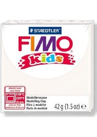 Resim Staedtler Fimo Kids Yumuşak Polimer Kil 0 White 