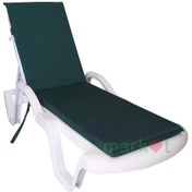 Resim Mirzademarket Şezlong Minderi Standart Su Geçirmez Malzeme-Koyu Yeşil 